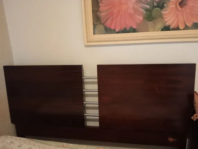 Cabeceira em madeira maciça, pra cama padrão e cama king