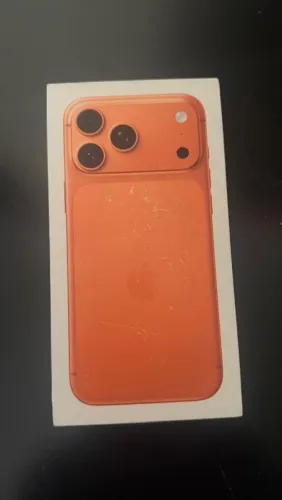 iPhone 17 Pro Max 256 laranja LACRADO