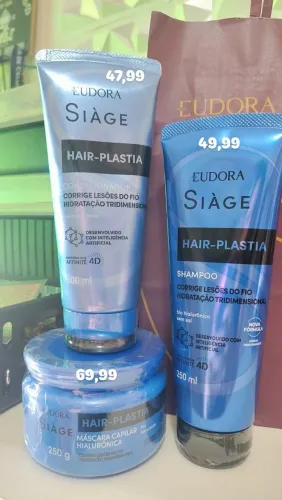 KIT HAIR PLASTIA EUDORA 