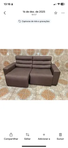 Sofá de loja reformado retrate