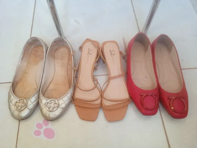 Vendo sapatos n 41 seminovos 
