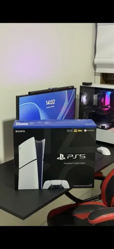 PS5 slim digital 825 gb NOVO LACRADO