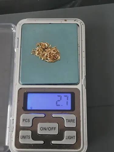 Cordinha cartier Ouro18k 2.7G 60cm luxo de máquina