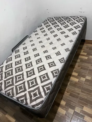 Vendo Cama Baú Solteiro + Colchão Ortobom