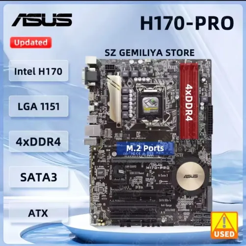 Placa mãe Asus H170 Game 