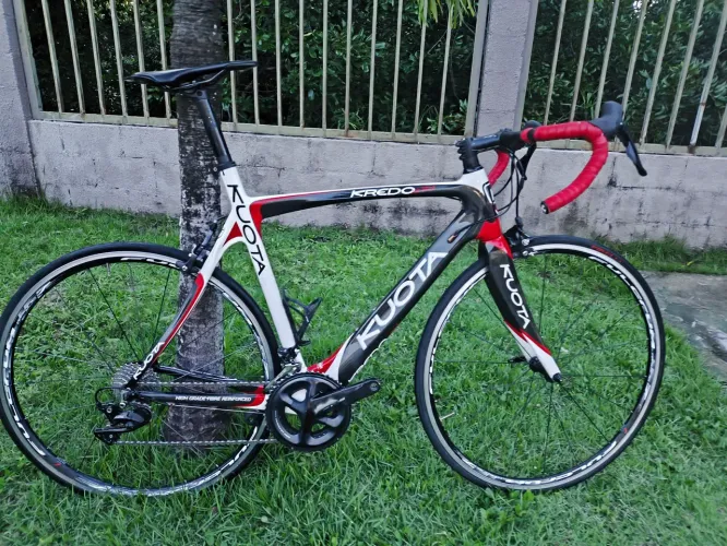 BIKE SPEED KUOTA KREDO ULTRA, CARBONO, SHIMANO 105 11V, TAMANHO 55