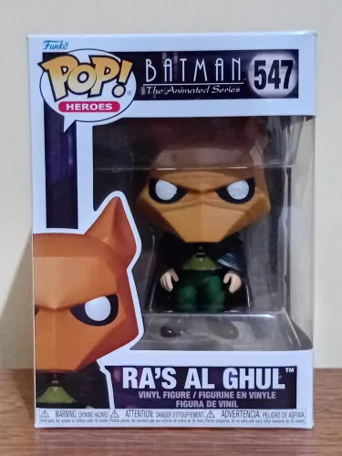 Figura Original Funko Pop! Heroes Batman The Animated Series 547 Ra's Al Ghul