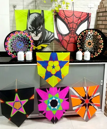 Carretilha de pipa 16 polegadas 40cm rolamento duplo com 3000 jardas de nylon