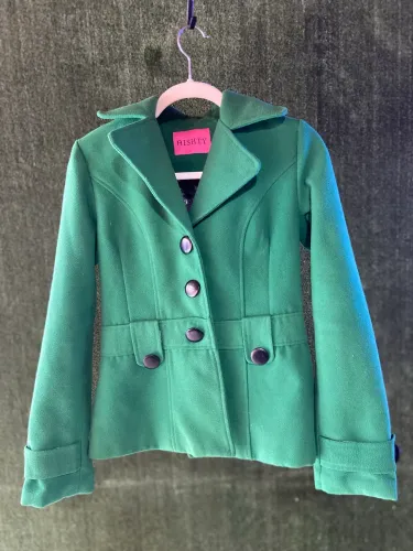 Blazer Feminino Aishty Verde | Alfaiataria | Excelente Estado | Tamanho M