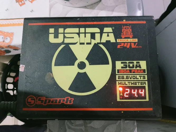 Fonte usina apenas troca