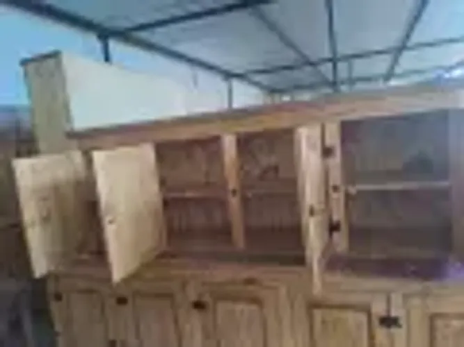 Aéreo De Madeira Pinus 1,60, Com Porta Almofada