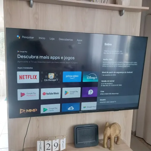 Tv aindroid 50 polegadas Philips 4k