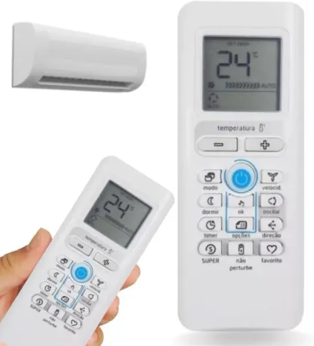 Controle Remoto Ar Condicionado Springer / Midea 42MACA09S5