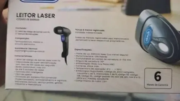 Leitor de Código de Barra para seu negócio (entregamos)