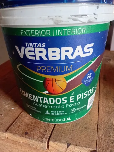 Balde tinta verbas