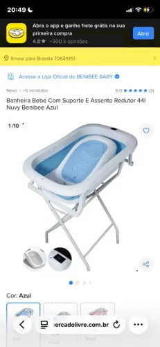 Banheira de bebê