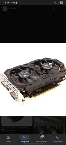 Gtx 1050 ti 4g usada