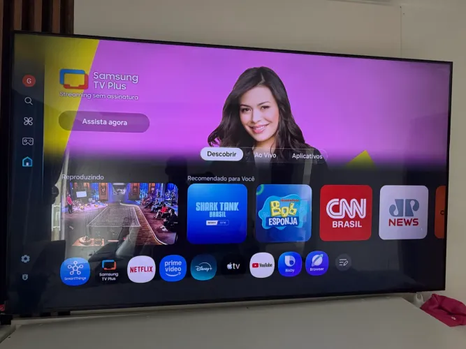 Tv 75 polegadas smart crystal
