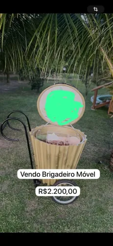 Carrinho Gourmet Brigadeiro Móvel