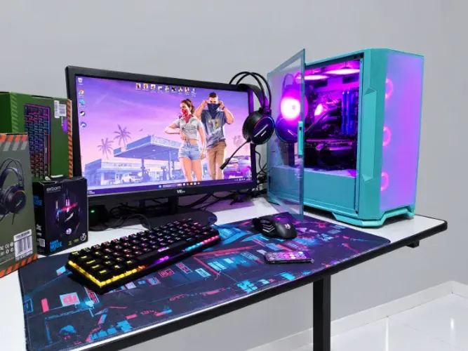 Pc Gamer Ryzen 5 3600, RX 5600 6GB, 16GB RAM, SSD + 1TB