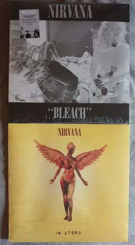 Dois lps vinil Nirvana - Frete grátis