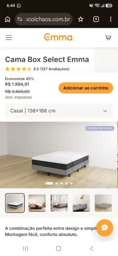 Cama box EMMA