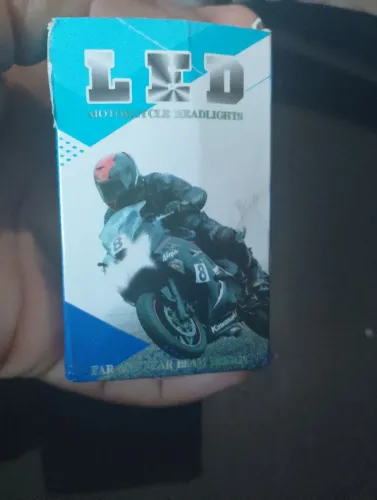Lâmpada super branca para moto ?