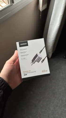 UGREEN Nexode Air 65W GaN Preto - Carregador Ultra Mini PD 3.0 PPS