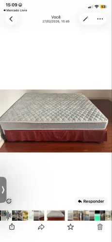 Cama King size Completa