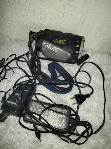 Filmadora antiga Sony