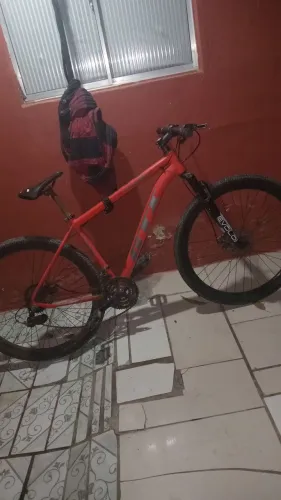 Bicicleta aro 29 vermelho fusco