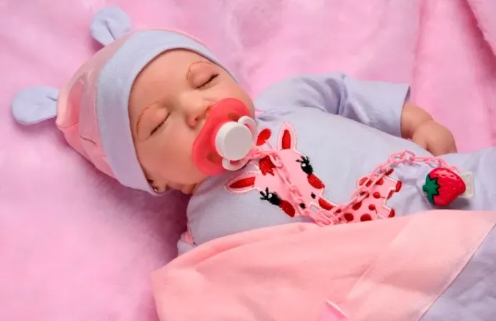 BEBÊ REBORN GUITTI BABY KIT LOU LOU FEMININO