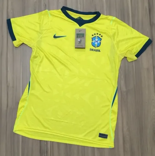 Camiseta Brasil Amarela Copa 2026 Versão Jogador