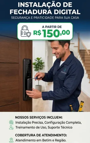 Fechadura eletrônica digital