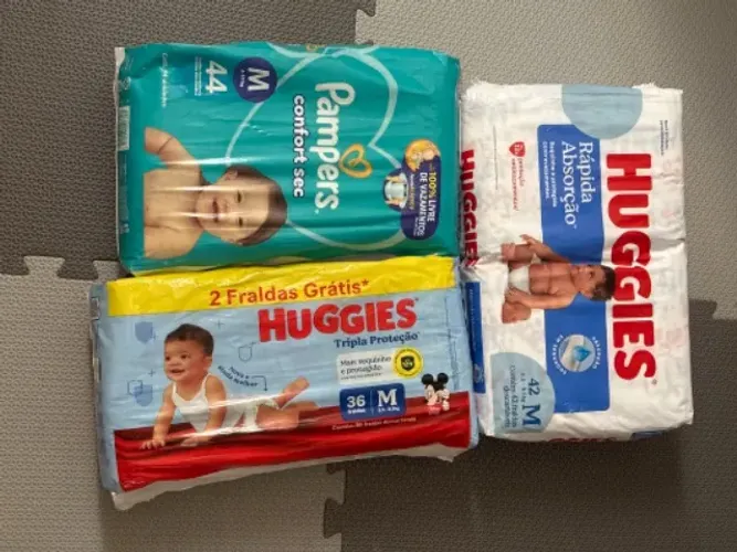 Kit Fraldas M