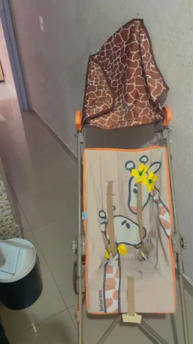 Carrinho de passeio ilimitado girafa 