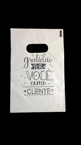 Sacolas Personalizadas para Lojas - 30x20 - 50 Unidades