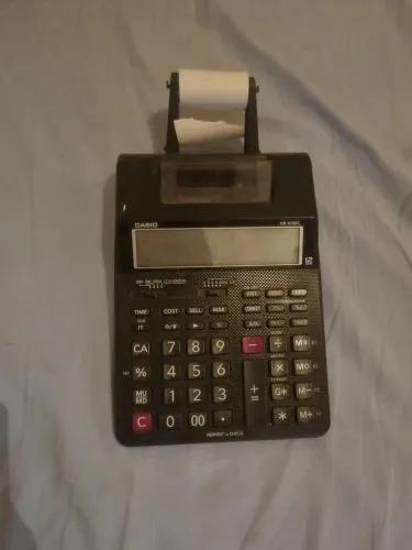 Calculadora Casio com carregador