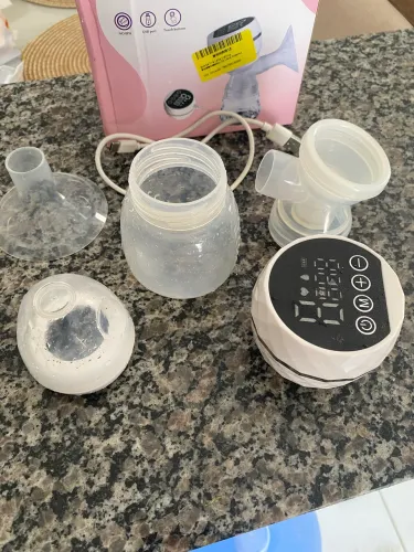 Bomba elétrica tirar leite 