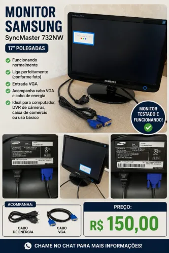 Monitor Samsung SyncMaster 732NW 17
