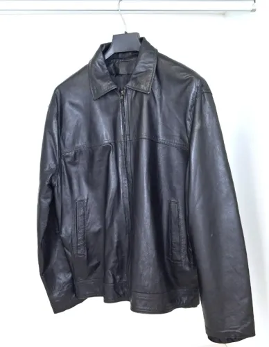 Jaqueta de Couro | Preta | Couro Legítimo | Pelica Italiana | Julian Marcuir