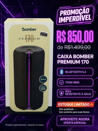 Caixa bluetooth
