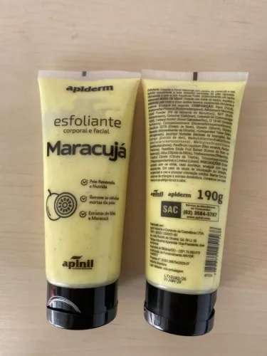 Esfoliante corporal e fácil