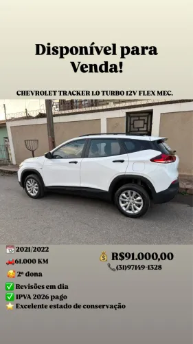 Chevrolet Tracker 1.0 Turbo 12V Flex MEC 2022