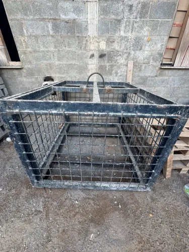 Gaiola para tijolos e blocos de concreto