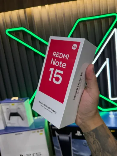 Xiaomi redmi note 15 256gb novo / temos pronta entrega 