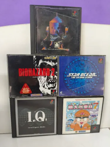Lote jogos originais jap ps1 Playstation
