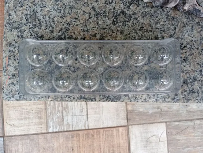 Organizador de Ovos acrílico transparente ORIGINAL BRASTEMP