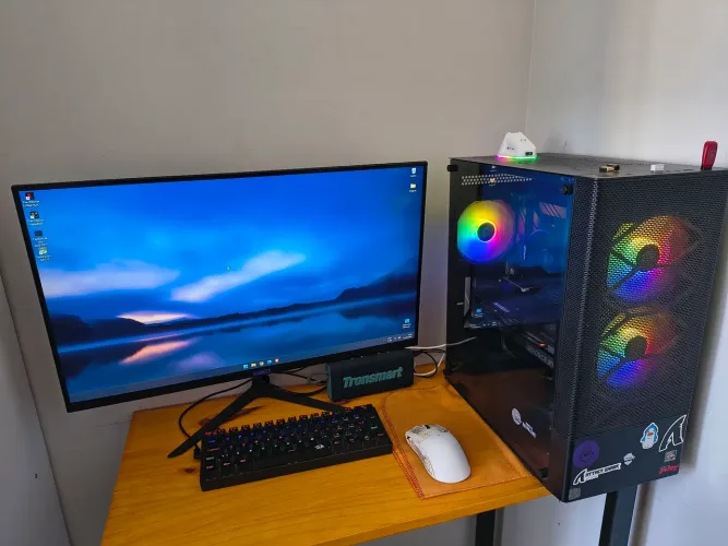 PC Gamer - Ryzen 7 5700G, RTX 4060, 16GB RAM, 1TB SSD+HD