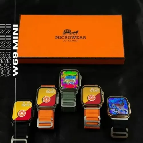 Smartwatch W69 Ultra Mini Série 2026 GPS Tela HD 45mm Pronta Entrega DF